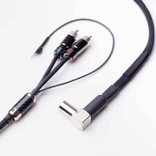 THE VINYL ADVENTURE CORVETTE TONEARM CABLE - 1 MTR - FITS SME / LINN / REGA