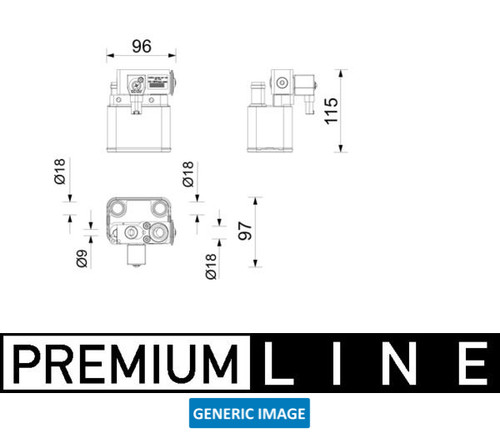 Chiller auto component fits - component,