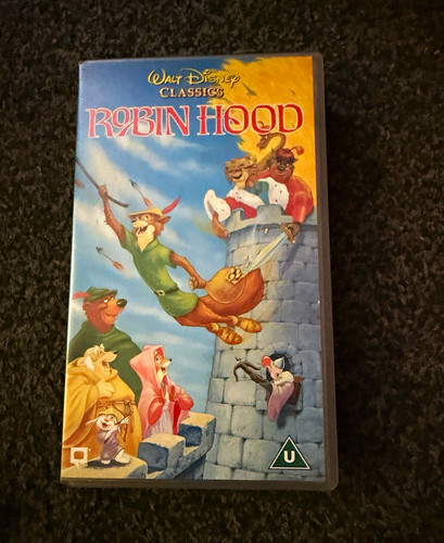 Disney robin hood - robin, vhs