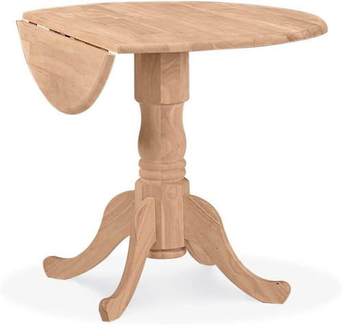 Solid wood dual drop leaf - wood,