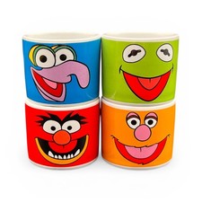 Set of 4 Muppets Egg Cups