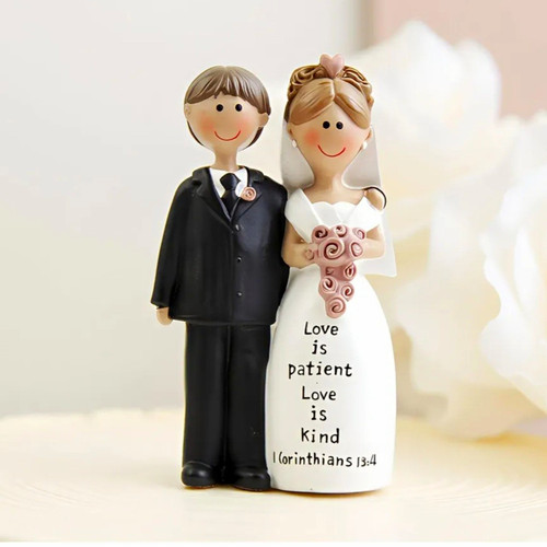 Bride groom resin wedding - groom,