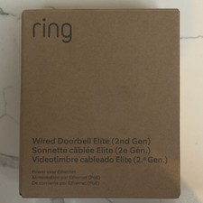 Ring Wired Doorbell Elite