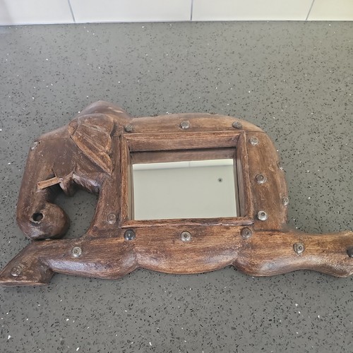 Unusual elephant carved wooden - unusual,