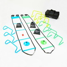 Speed Agility Set Training Hurdles Ladder Sports Football Agility Kit