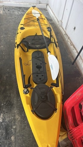 Ocean kayak with paddle - kayak, on