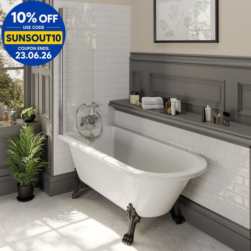 Freestanding 1500mm bath - 1500mm, tub