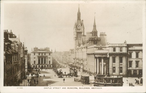 Aberdeen castle street - street, &