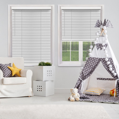 Cordless window blinds - window, 2-inch