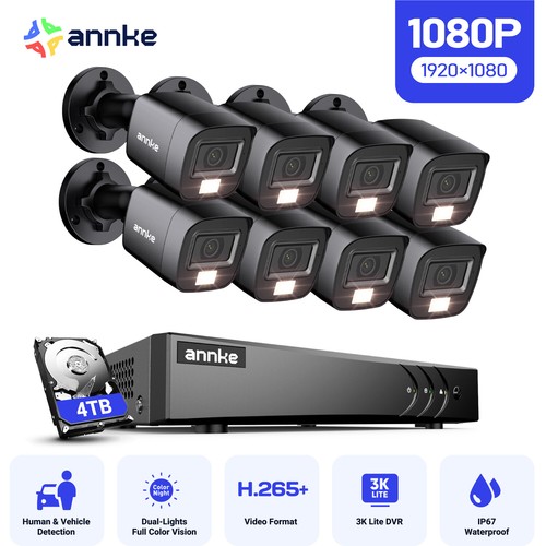 Annke 1080p colorvu cctv - annke,