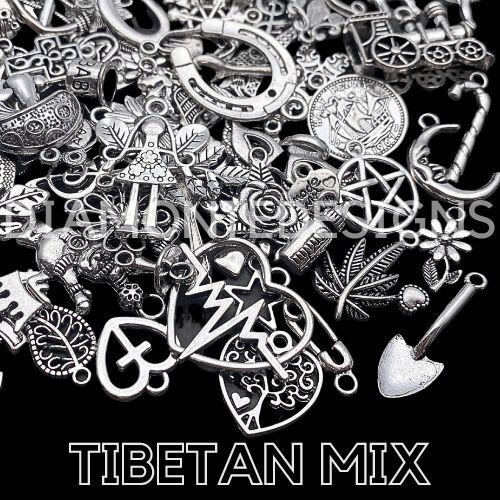 50g tibetan silver - 50g, mixed