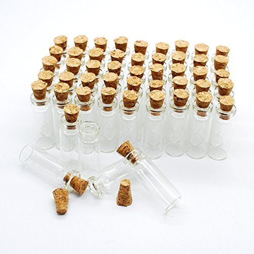 Mini small cork stopper glass - small,