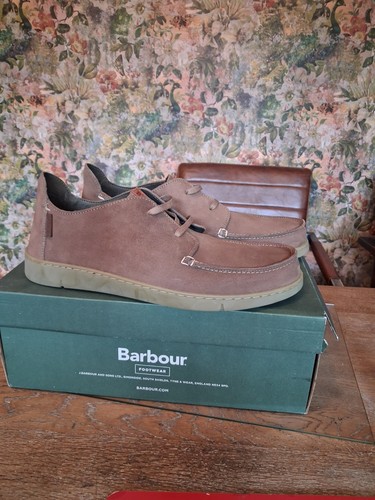 Barbour bandico suede shoes - barbour,