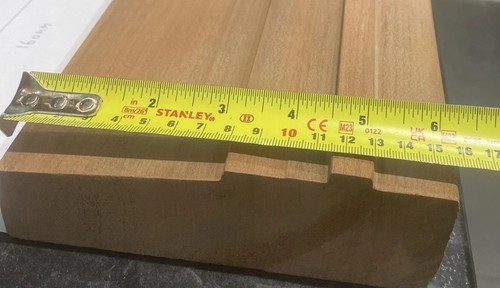 Sapele hardwood window repair - sapele,