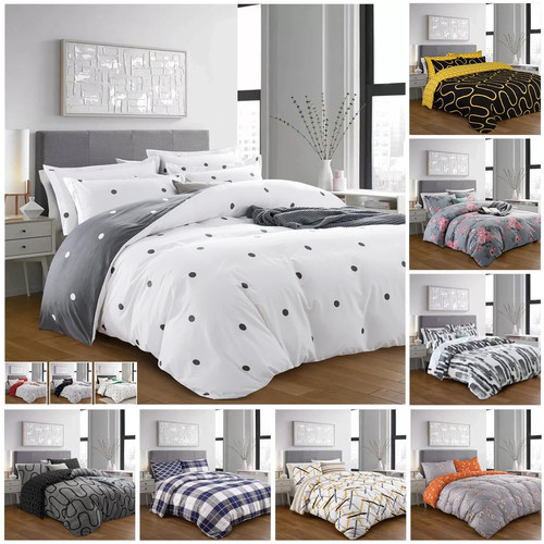 Luxury reversible duvet cover - luxury,