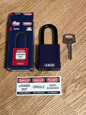ABUS 74/40 LOCK OUT PURPLE