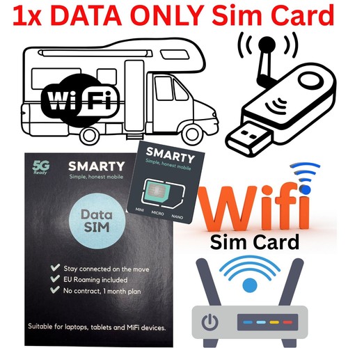 Smarty sim data only - 1,