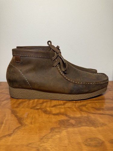 Clarks wallabee boot brown - —,
