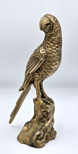 Metal brass effect - metal, parrot
