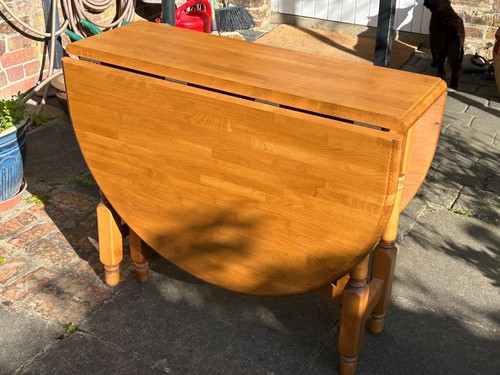 Gate table very heavy oak - very,