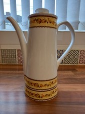 Vintage Coffee Pot Elizabethan Garland Fine Bone China Elegant Design & Pattern