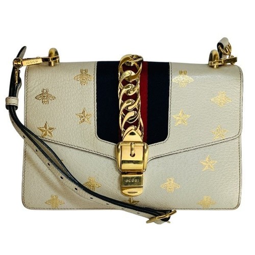 Gucci sylvi bee star leather - gucci, &