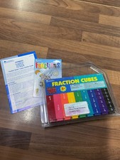 Learning Resources Fraction Tower Equivalency Cubes Teaching Aid