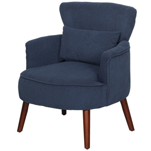 Homcom upholstered armchair - upholstered,