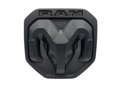 TAILGATE RAMS HEAD EMBLEM FOR