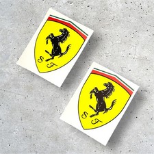 Ferrari shield stickers car - ferrari,