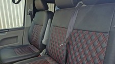 Fit With: VW Transporter T5 T6 Seat Covers 3 Seater 1+2 with 2 armrest covers