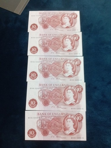 Shillings notes - , 10