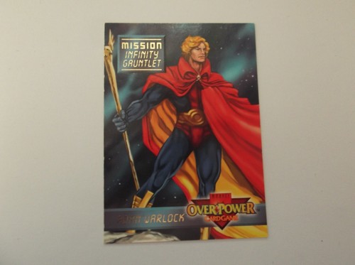 Fleer marvel overpower - fleer, "adam