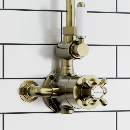 Twin shower valve - twin, top