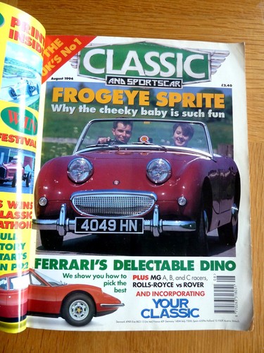 Classic sports car magazine - classic,