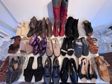 Job Lot Of 21 Pairs of New boots, Trainers, shoes, etc. Perfect For Resale.