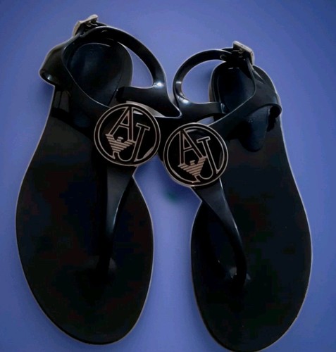 Armani jeans gelly sandals - armani,