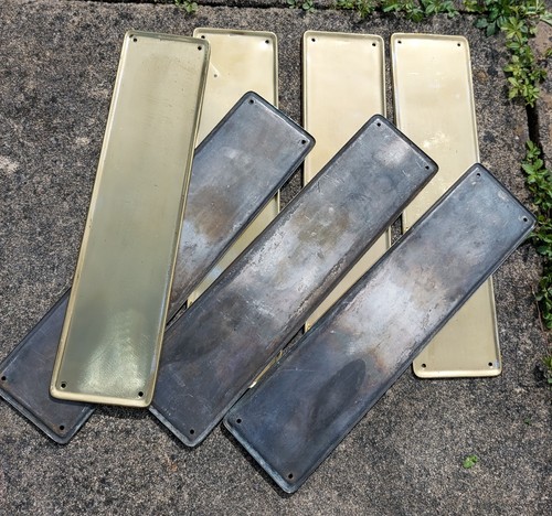 Antique finger plates - antique,