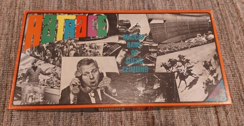 1960 ratrace board - 1960's, game