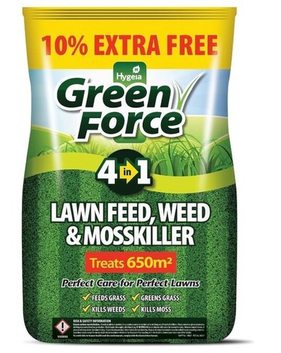 Green force lawn feed - force, weed