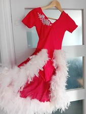 Katz Dancewear Red Christmas Rockette Costume Size 3