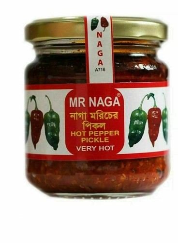 Naga very hot pepper pickle - pepper,