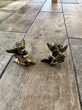 Gold Detailed Cherub Angel Set