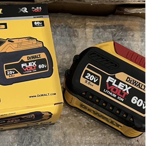 Dewalt 9ah 60v 20v flexvolt - 9ah, 60v/20v
