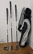 JUNIOR FLEX GOLF CLUBS AGE 7/9 COUGAR XC 3 Putter, 9/W, 5/6 & Carry Bag RH Set