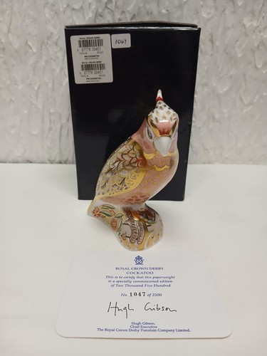 Royal crown derby paperweight - derby,