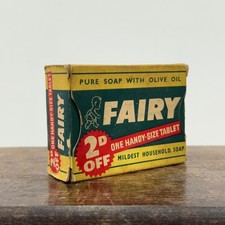 Vintage Fairy Soap Boxed Green