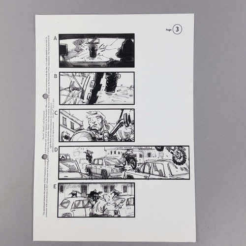 James bond skyfall storyboard - james,