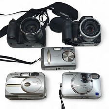 5x Fujifilm Digital Cameras Job Lot Fujifilm FinePix A203 A204 A403 S1730 S5000