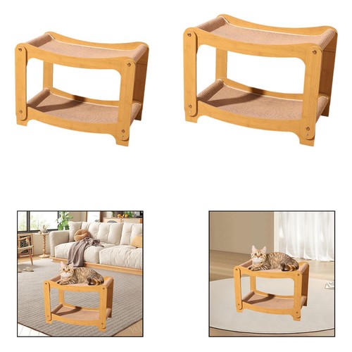 Cat scratching board - board, bed